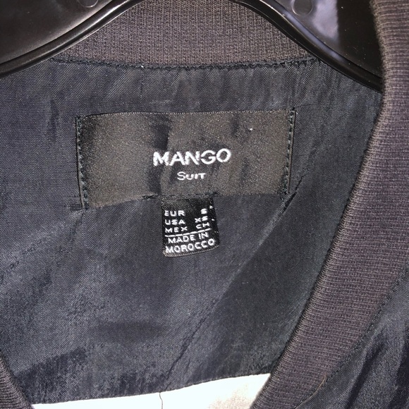 Mango Suit Bomber Jacket - Picture 3 of 3